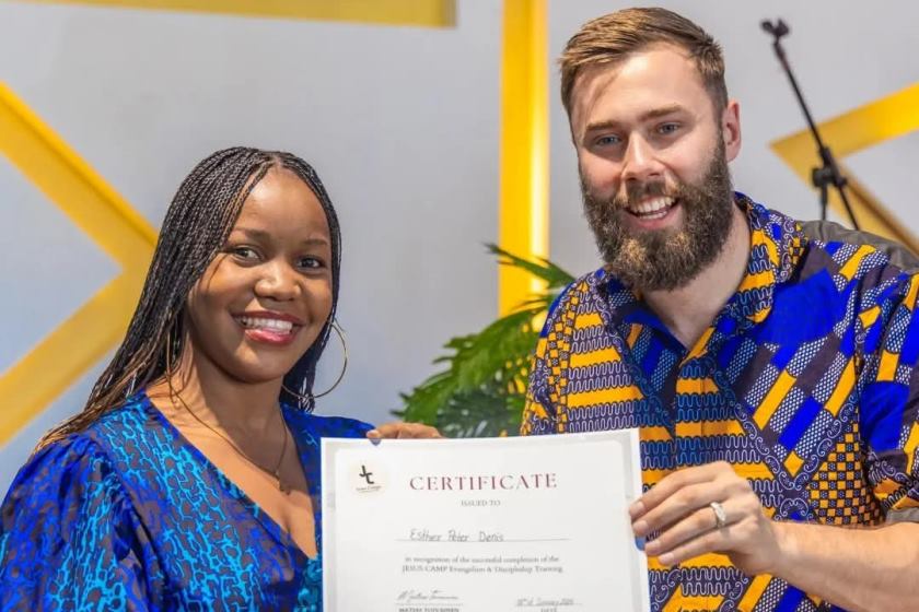 I graduated from an Evangelism training camp